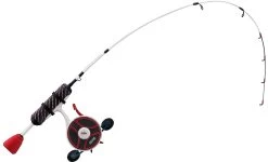 13 Fishing USAFF-LH-27UL FreeFall Ghost Patriot Edition Ice Combo