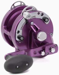 Avet HXJ 5/2 MC Raptor Two-Speed Lever Drag Casting Reels Purple