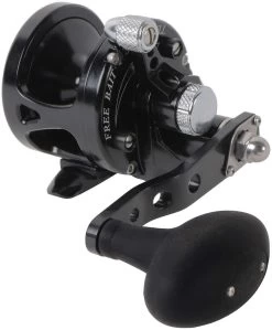 Avet SXJ 5.3 G2 NGP Single Speed Reel - Black (No Glide Plate)