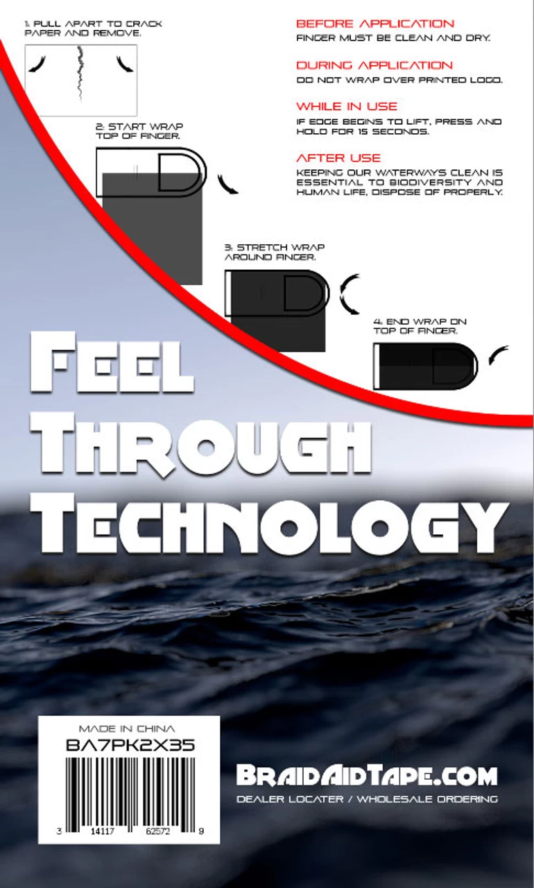 Braid Aid BA7PK2X35 Finger Protection Tape - Image 2