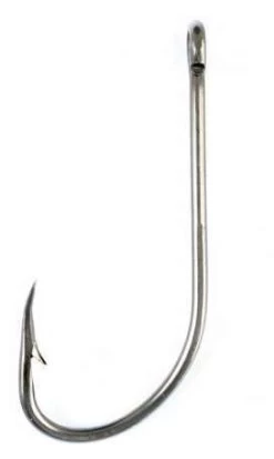 Eagle Claw 084R Plain Shank Offset Hook - Size 2