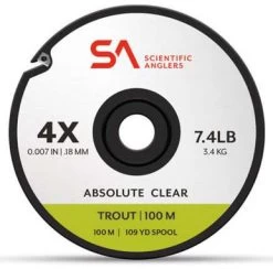 Scientific Anglers Absolute Trout Tippet - 100M - 5X