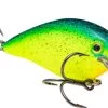 Strike King KVD 1.5 Squarebill Crankbait - Chart Blue Black Splatter