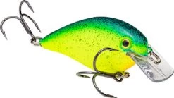 Strike King KVD 1.5 Squarebill Crankbait - Chart Blue Black Splatter
